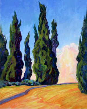 Tuscan_Cypresses_30x40_oil_med.jpg (134384 bytes)